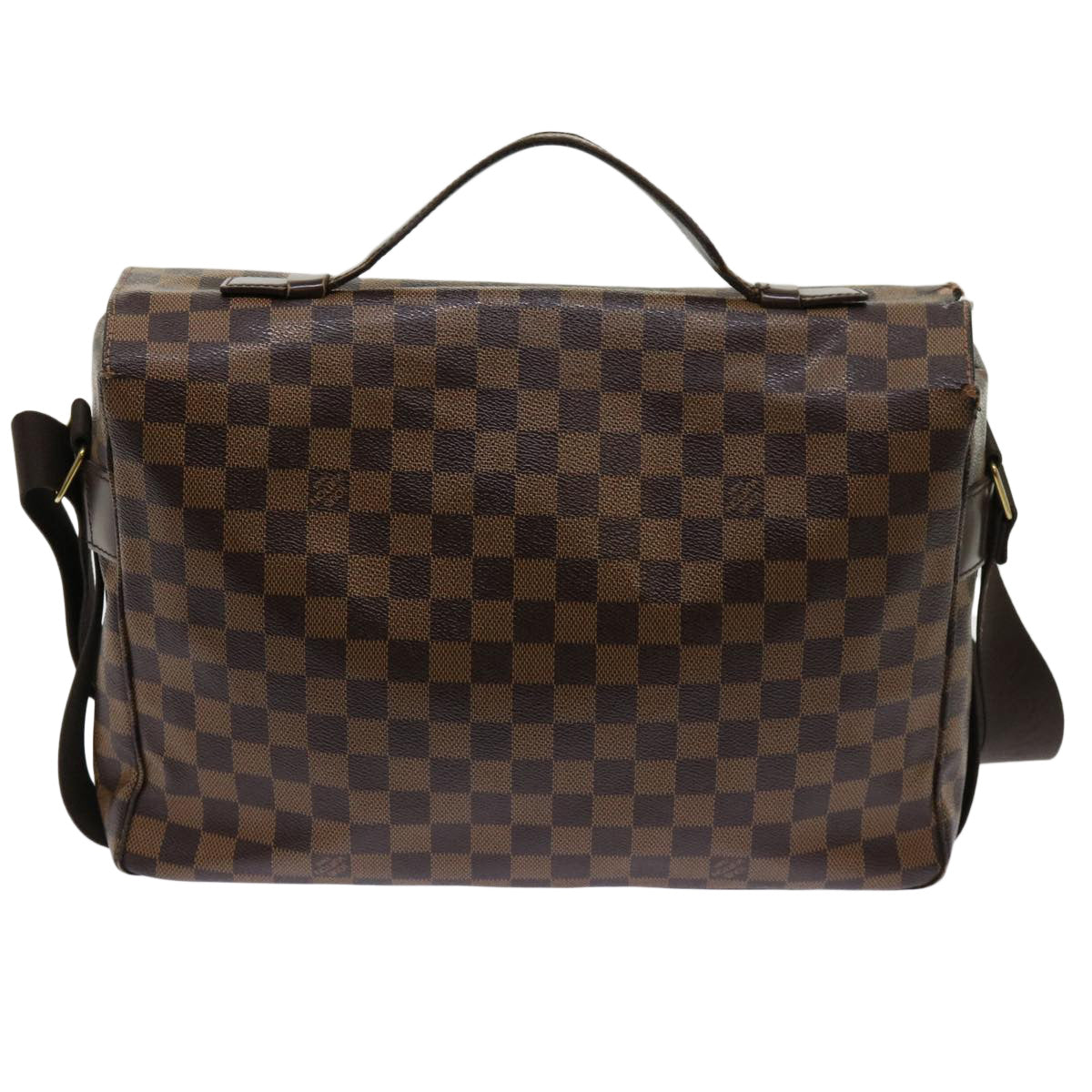 LOUIS VUITTON Damier Ebene Broadway Shoulder Bag N42270 LV Auth bs11070 - 0