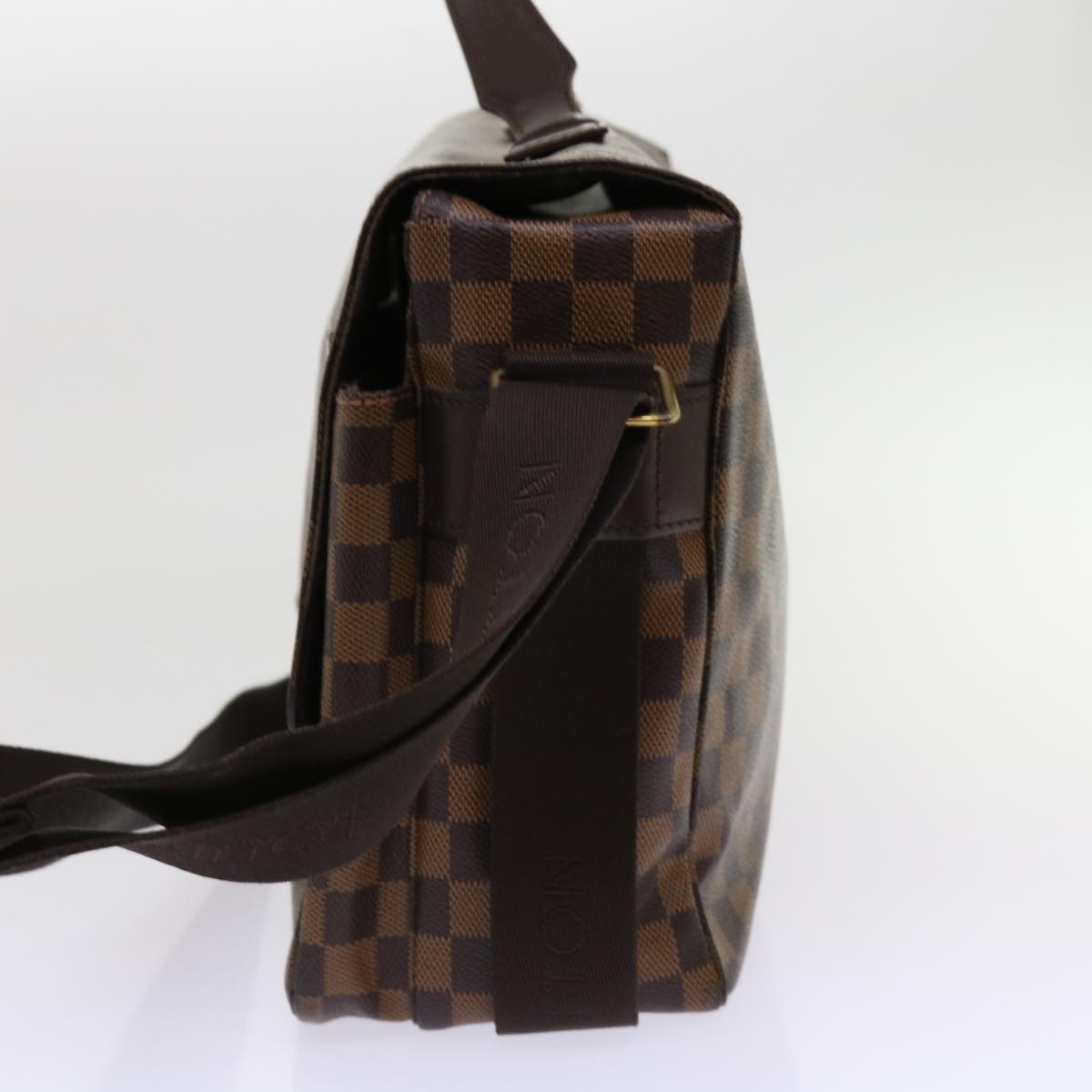 LOUIS VUITTON Damier Ebene Broadway Shoulder Bag N42270 LV Auth bs11070