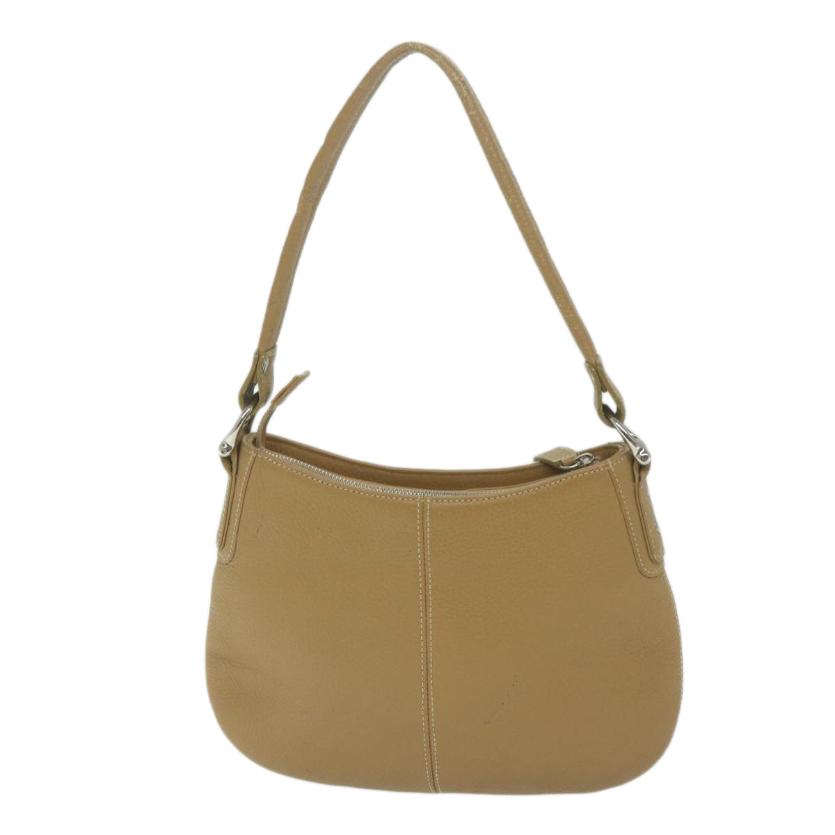 MCM Shoulder Bag Leather Brown Auth bs11078 - 0