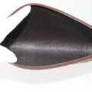 Christian Dior Trotter Canvas Pouch 2Set Brown Beige Auth bs11092-10