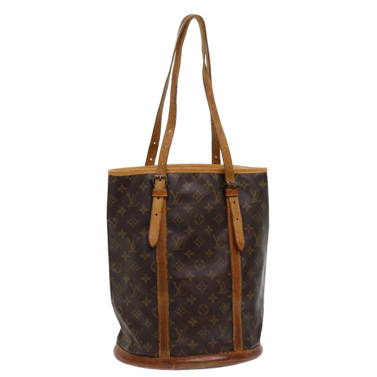 LOUIS VUITTON Monogram Bucket GM Shoulder Bag M42236 LV Auth bs11119