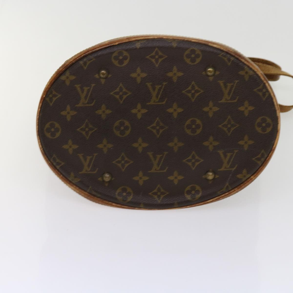 LOUIS VUITTON Monogram Bucket GM Shoulder Bag M42236 LV Auth bs11119