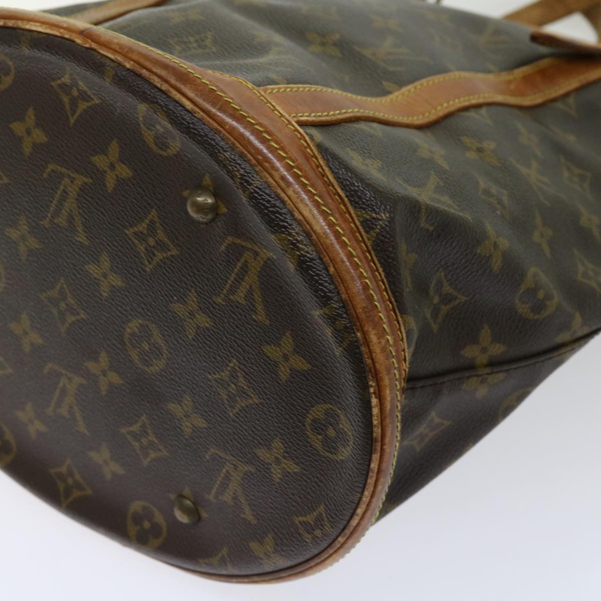 LOUIS VUITTON Monogram Bucket GM Shoulder Bag M42236 LV Auth bs11119