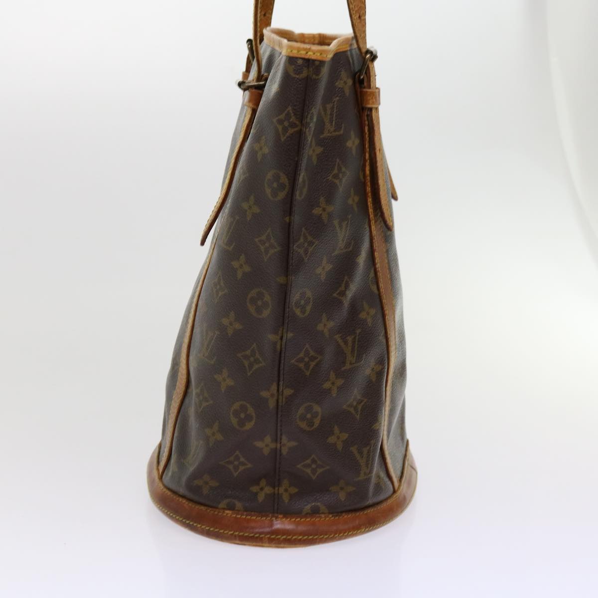 LOUIS VUITTON Monogram Bucket GM Shoulder Bag M42236 LV Auth bs11119