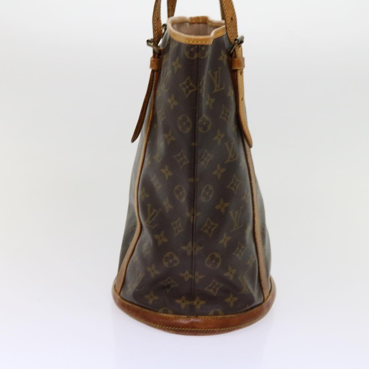 LOUIS VUITTON Monogram Bucket GM Shoulder Bag M42236 LV Auth bs11119