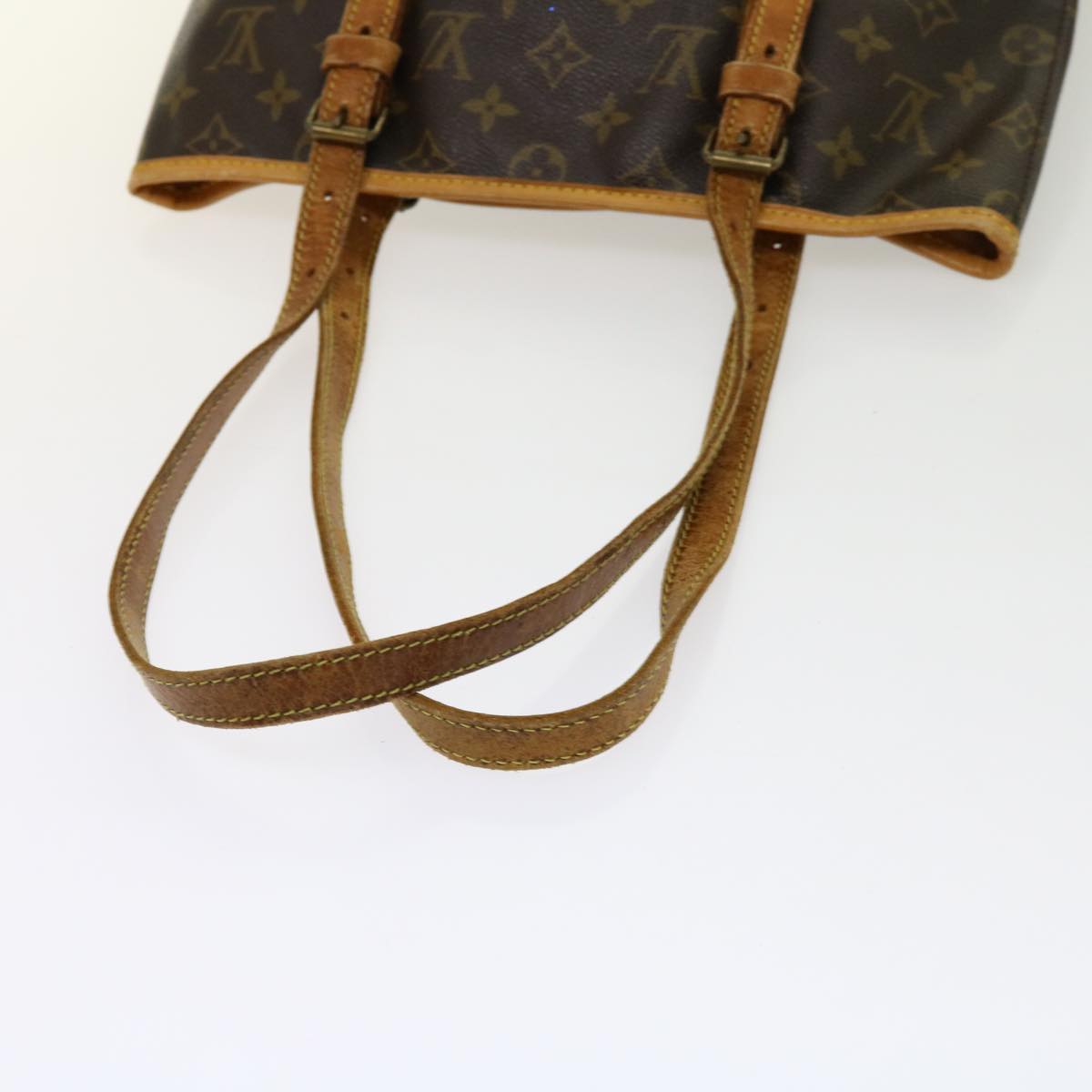 LOUIS VUITTON Monogram Bucket GM Shoulder Bag M42236 LV Auth bs11119