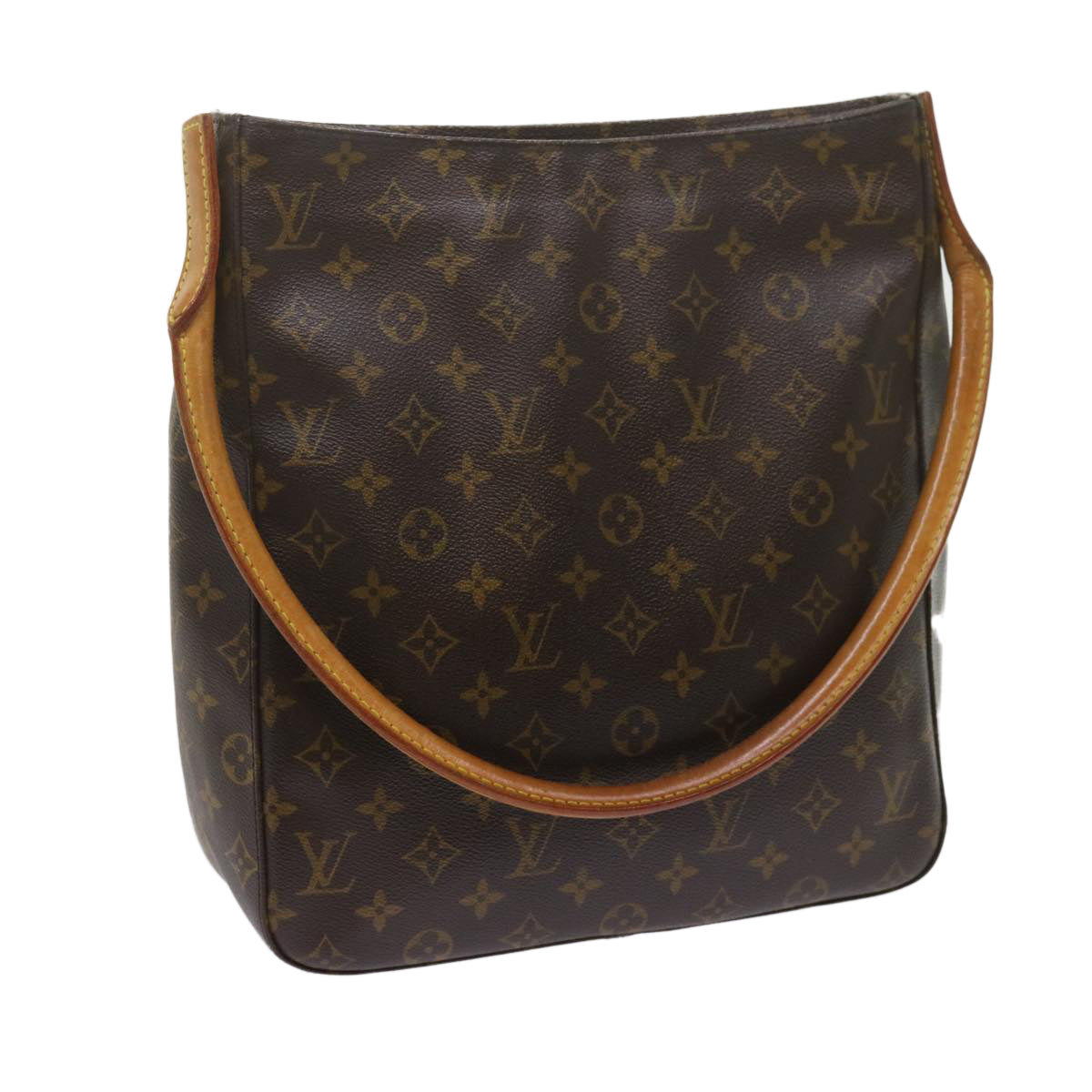 LOUIS VUITTON Monogram Looping GM Shoulder Bag M51145 LV Auth bs11120