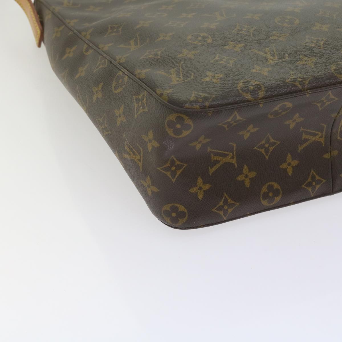 LOUIS VUITTON Monogram Looping GM Shoulder Bag M51145 LV Auth bs11120