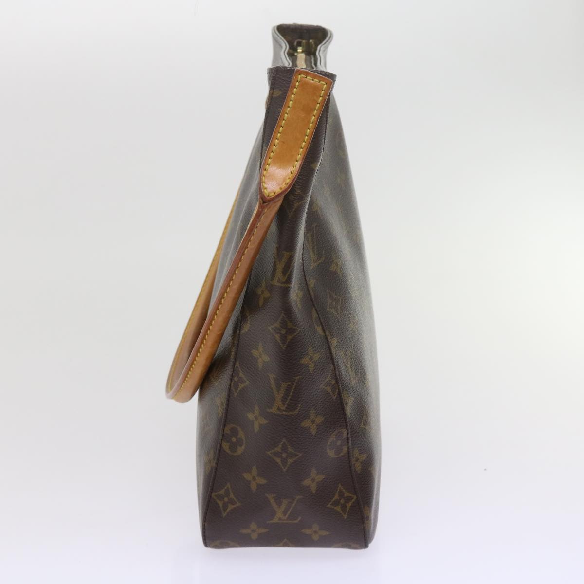 LOUIS VUITTON Monogram Looping GM Shoulder Bag M51145 LV Auth bs11120