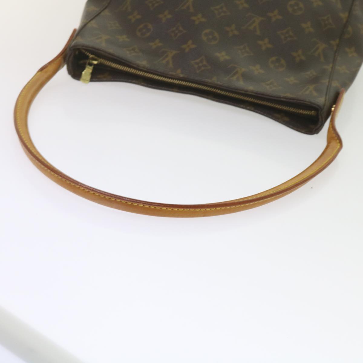 LOUIS VUITTON Monogram Looping GM Shoulder Bag M51145 LV Auth bs11120