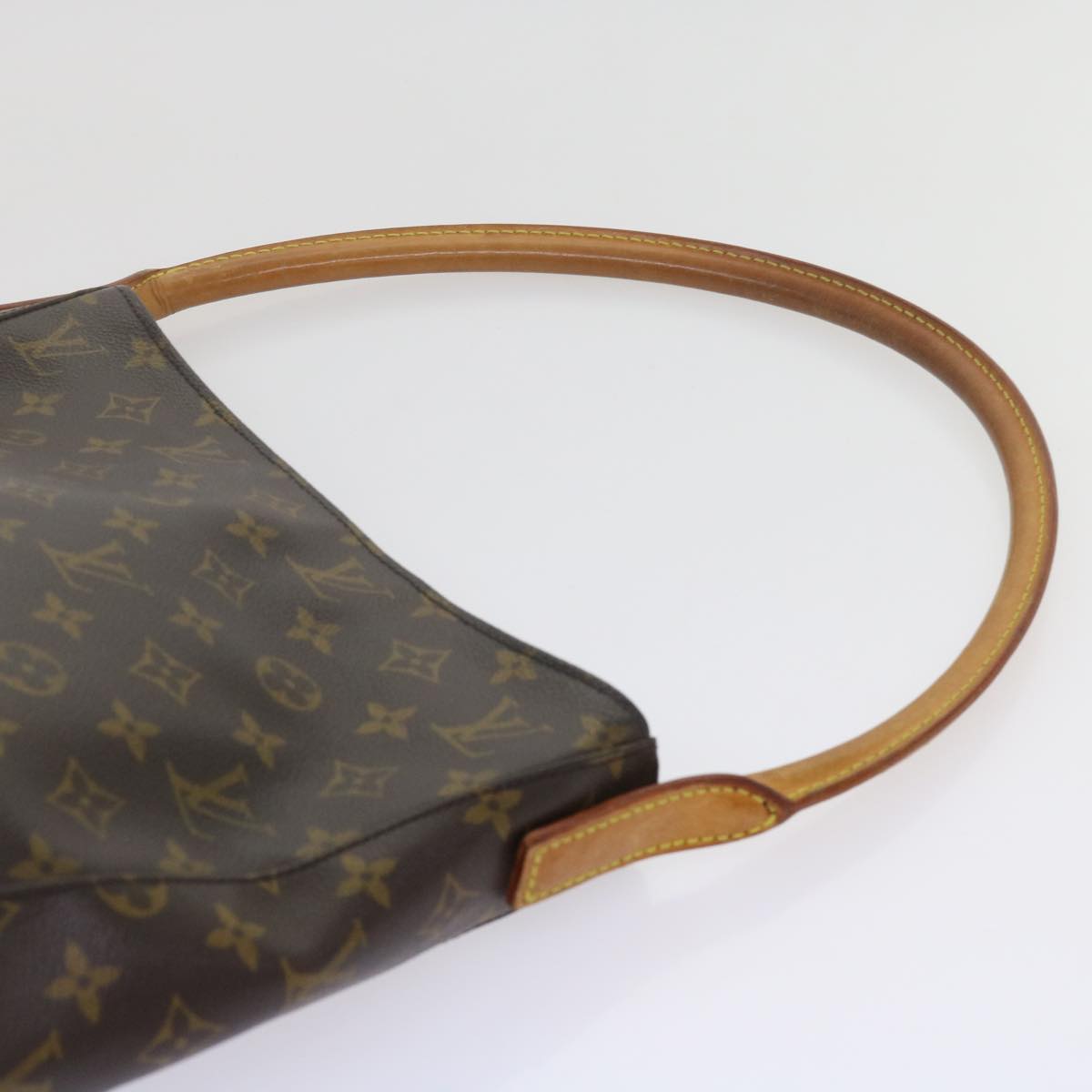 LOUIS VUITTON Monogram Looping GM Shoulder Bag M51145 LV Auth bs11120