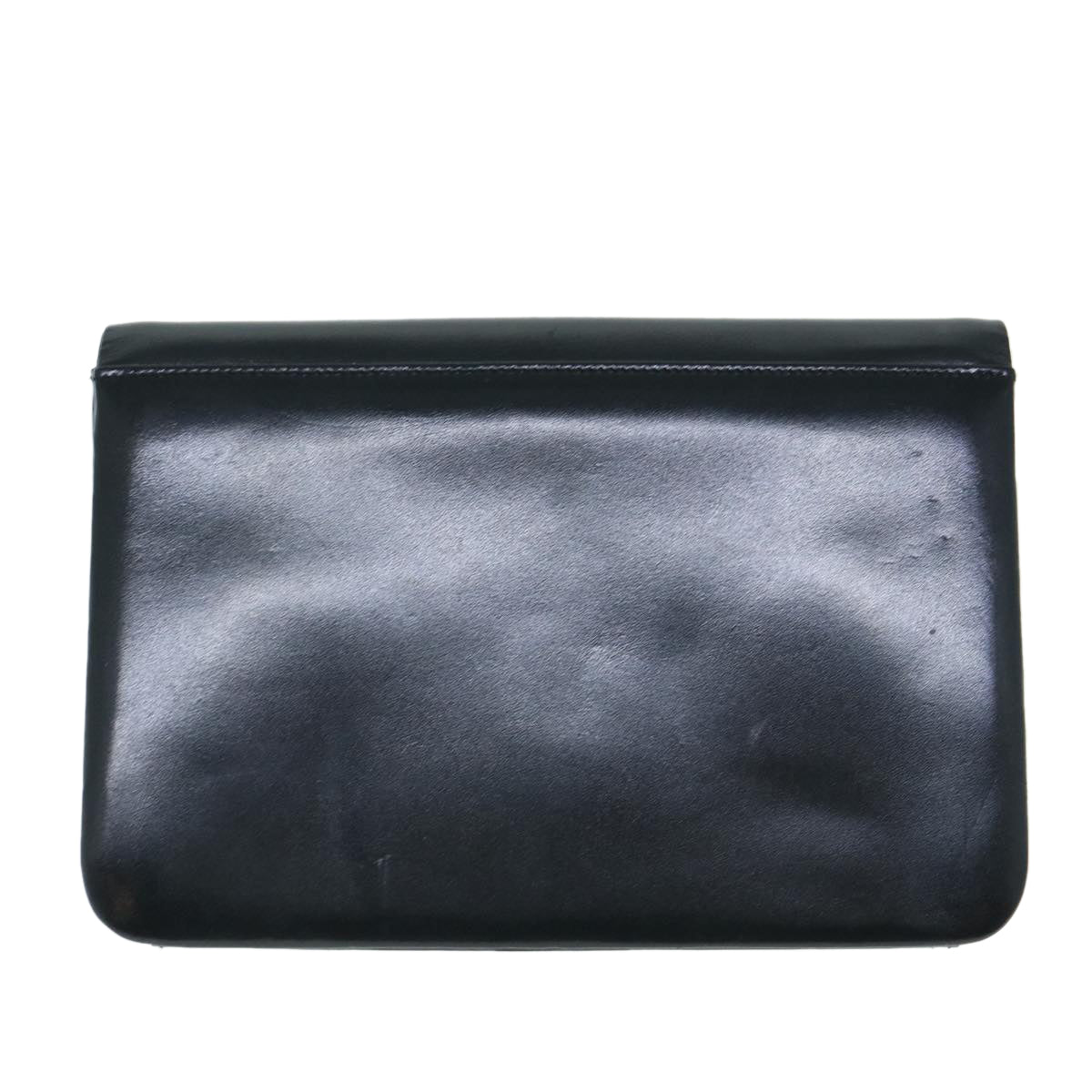 GIVENCHY Shoulder Bag Leather Black Auth bs11130 - 0
