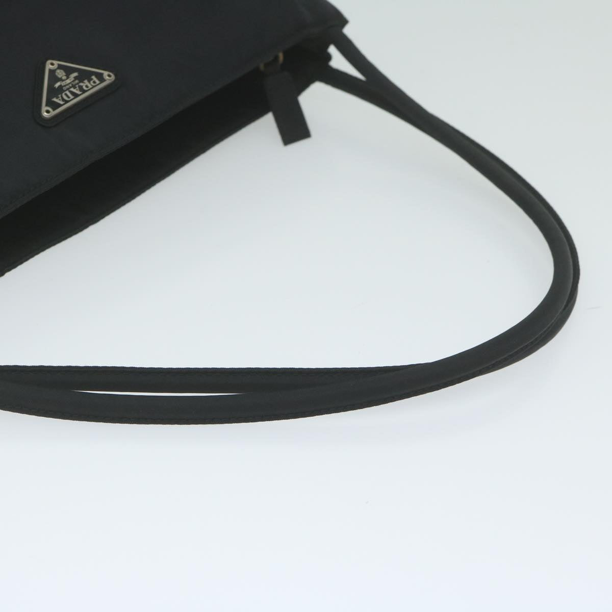 PRADA Shoulder Bag Nylon Black Auth bs11159