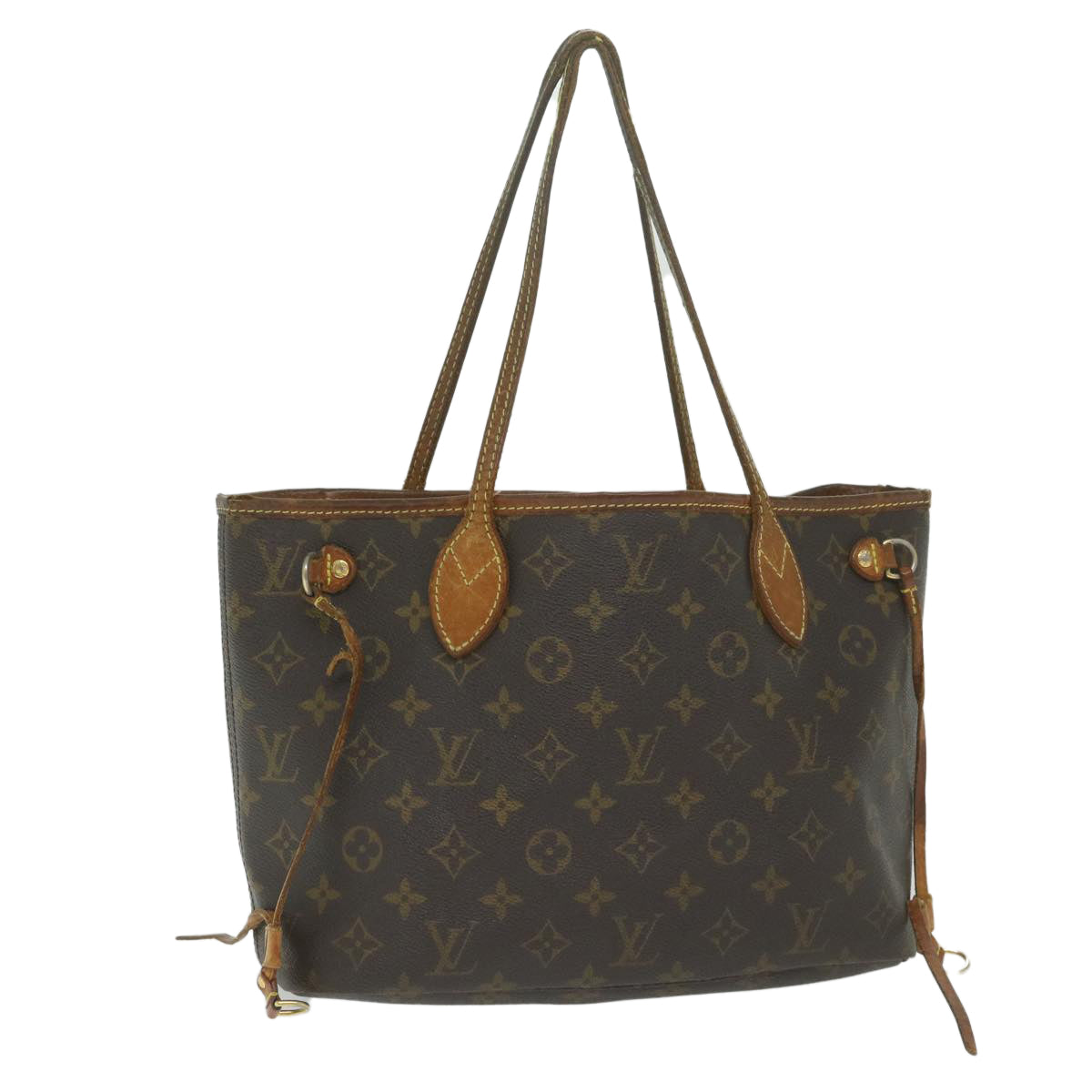 LOUIS VUITTON Monogram Neverfull PM Tote Bag M40155 LV Auth bs11205