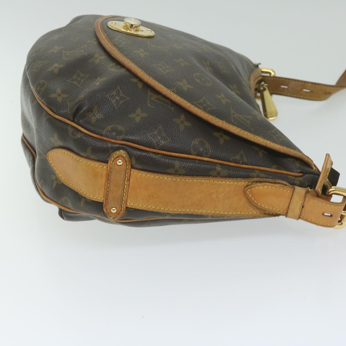 LOUIS VUITTON Monogram Tolum GM Shoulder Bag M40075 LV Auth bs11245