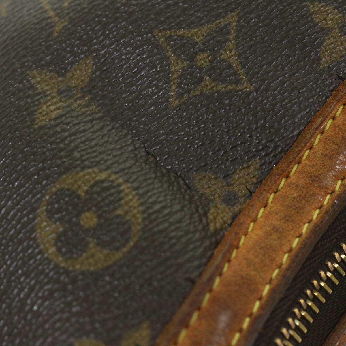 LOUIS VUITTON Monogram Tolum GM Shoulder Bag M40075 LV Auth bs11245