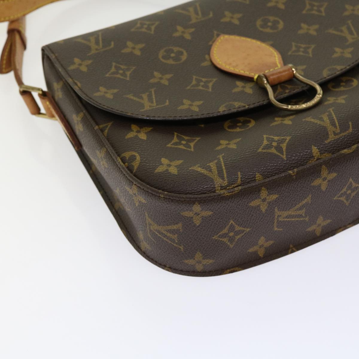 LOUIS VUITTON Monogram Saint Cloud GM Shoulder Bag M51242 LV Auth bs11251