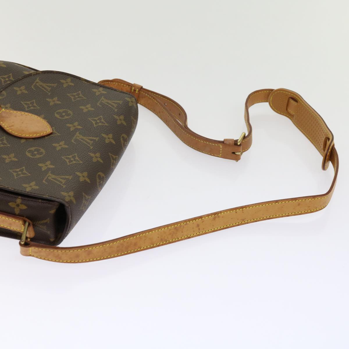 LOUIS VUITTON Monogram Saint Cloud GM Shoulder Bag M51242 LV Auth bs11251