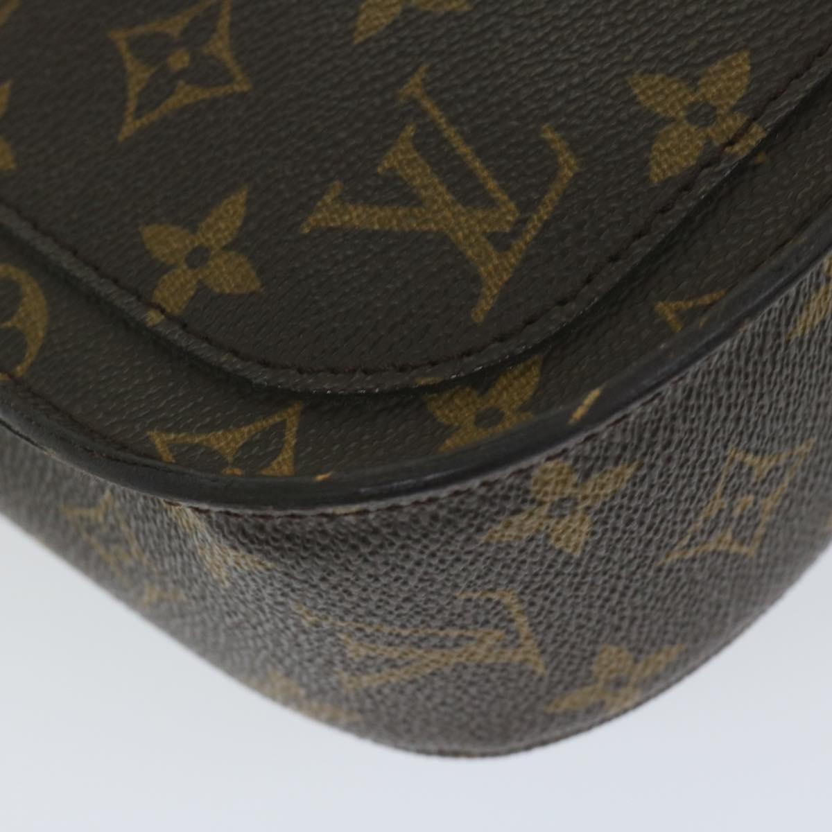 LOUIS VUITTON Monogram Saint Cloud GM Shoulder Bag M51242 LV Auth bs11271