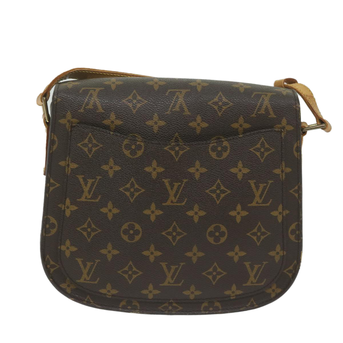 LOUIS VUITTON Monogram Saint Cloud GM Shoulder Bag M51242 LV Auth bs11271