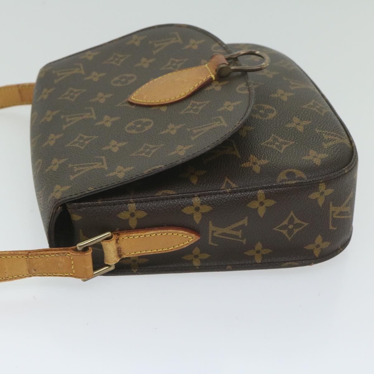 LOUIS VUITTON Monogram Saint Cloud GM Shoulder Bag M51242 LV Auth bs11271