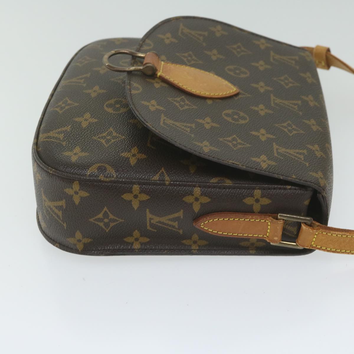 LOUIS VUITTON Monogram Saint Cloud GM Shoulder Bag M51242 LV Auth bs11271