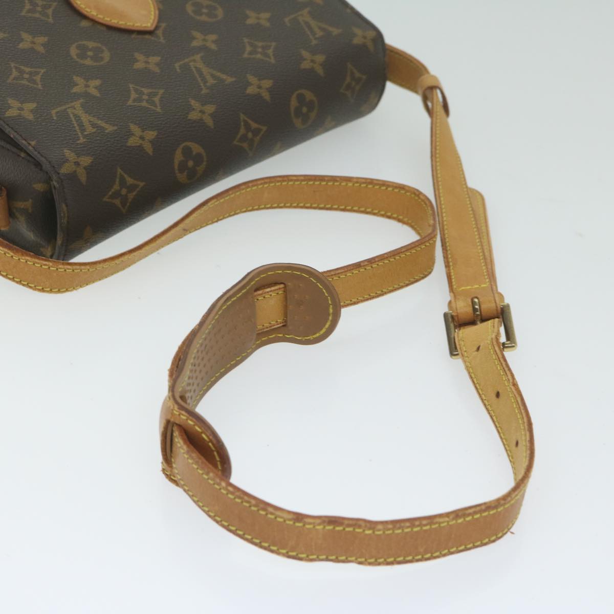 LOUIS VUITTON Monogram Saint Cloud GM Shoulder Bag M51242 LV Auth bs11271