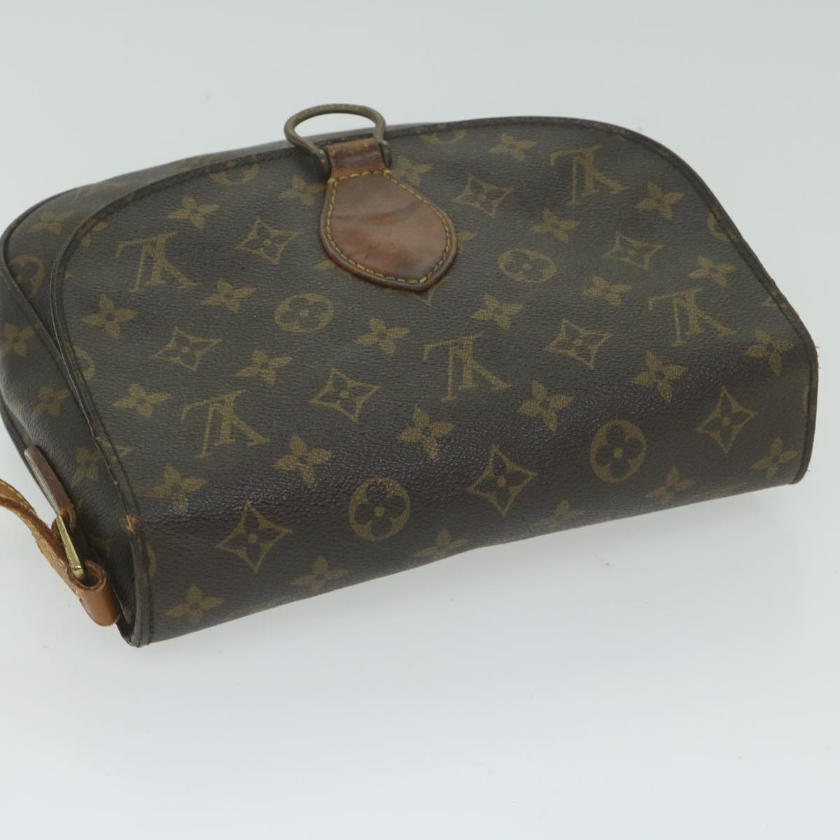 LOUIS VUITTON Monogram Saint Cloud GM Shoulder Bag M51242 LV Auth bs11273