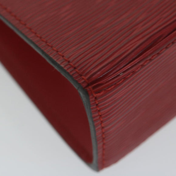 LOUIS VUITTON Epi Malesherbes Hand Bag Red M52377 LV Auth bs11284