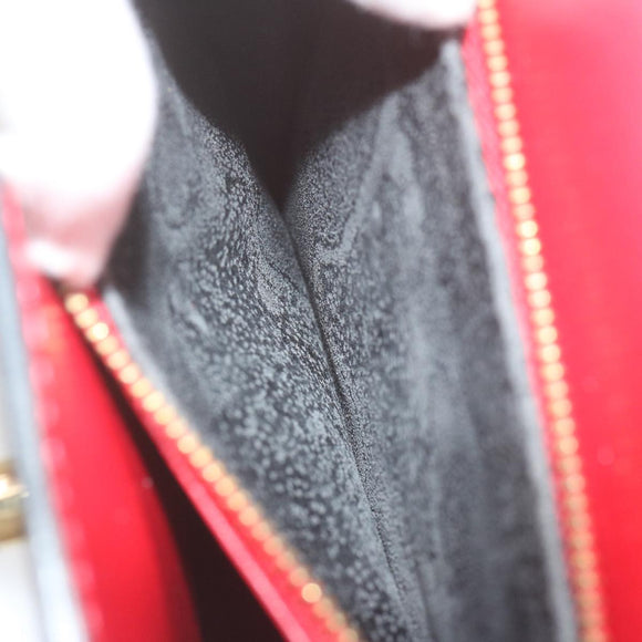 LOUIS VUITTON Epi Malesherbes Hand Bag Red M52377 LV Auth bs11284