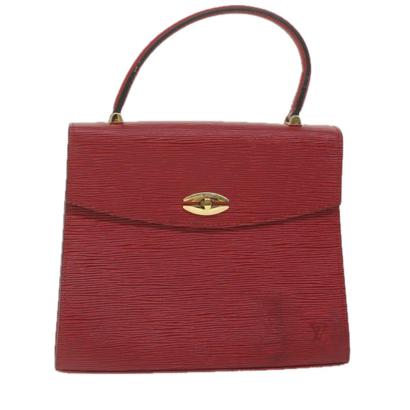LOUIS VUITTON Epi Malesherbes Hand Bag Red M52377 LV Auth bs11284