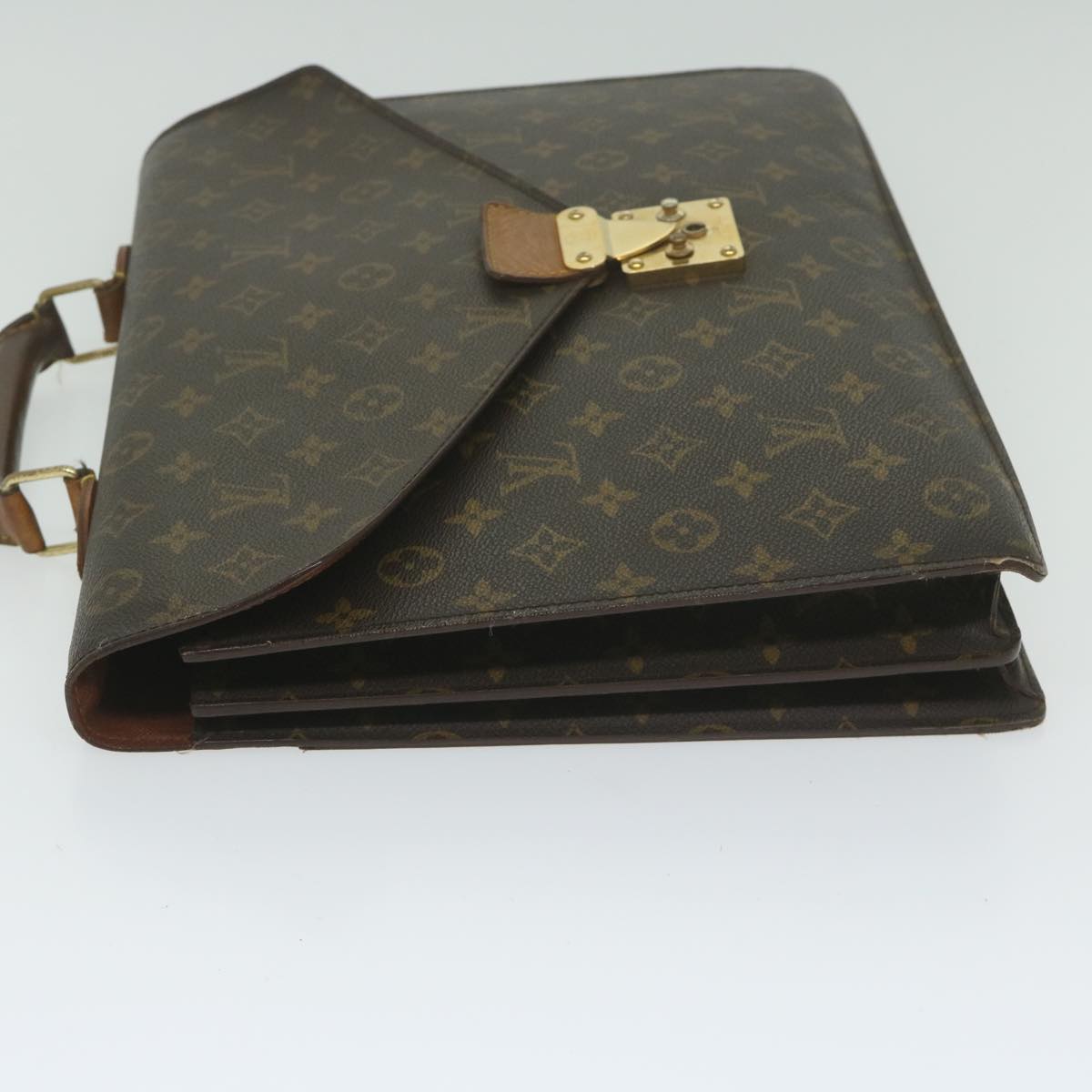 LOUIS VUITTON Monogram Serviette Conseiller Briefcase M53331 LV Auth bs11291