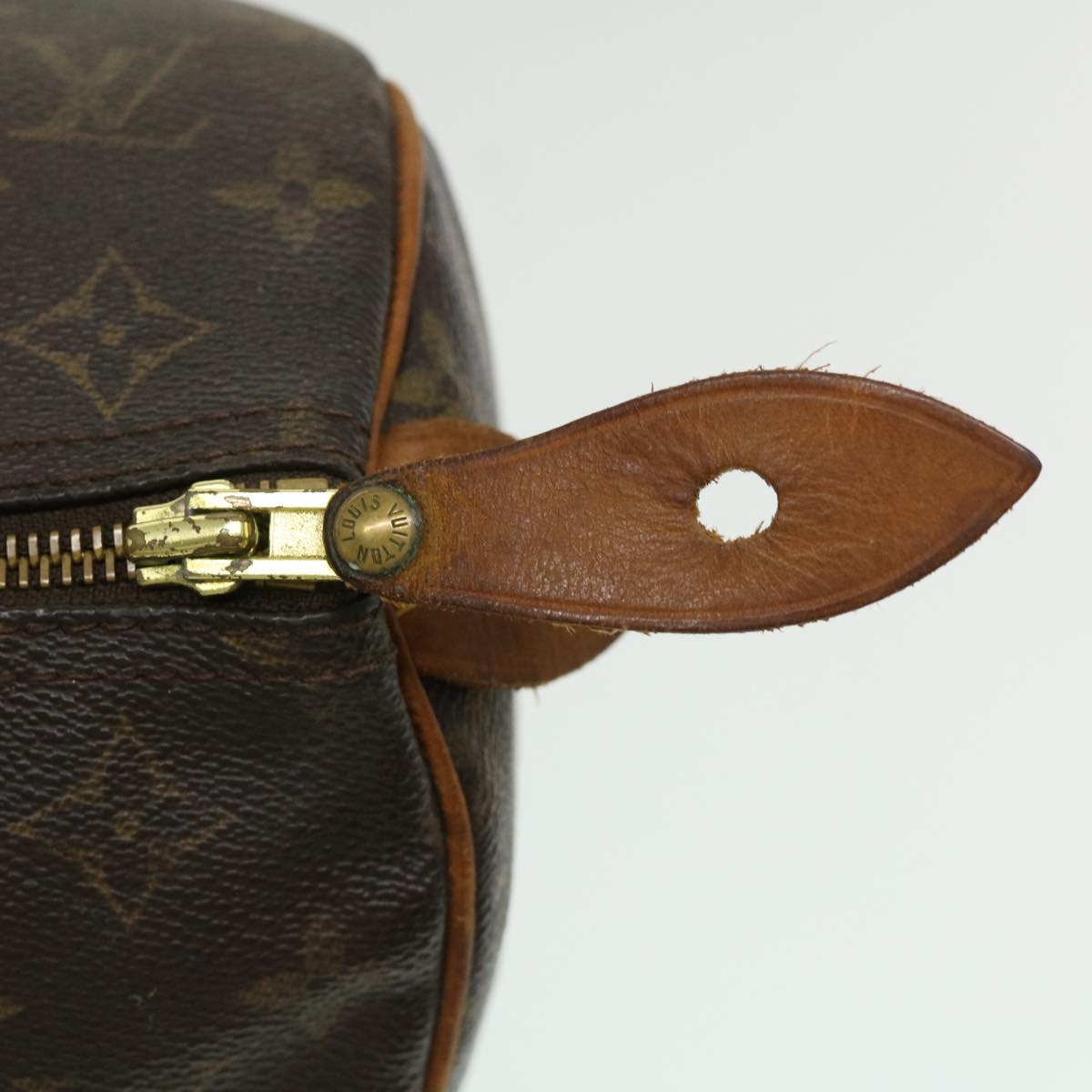 LOUIS VUITTON Monogram Speedy 30 Hand Bag M41526 LV Auth bs1131