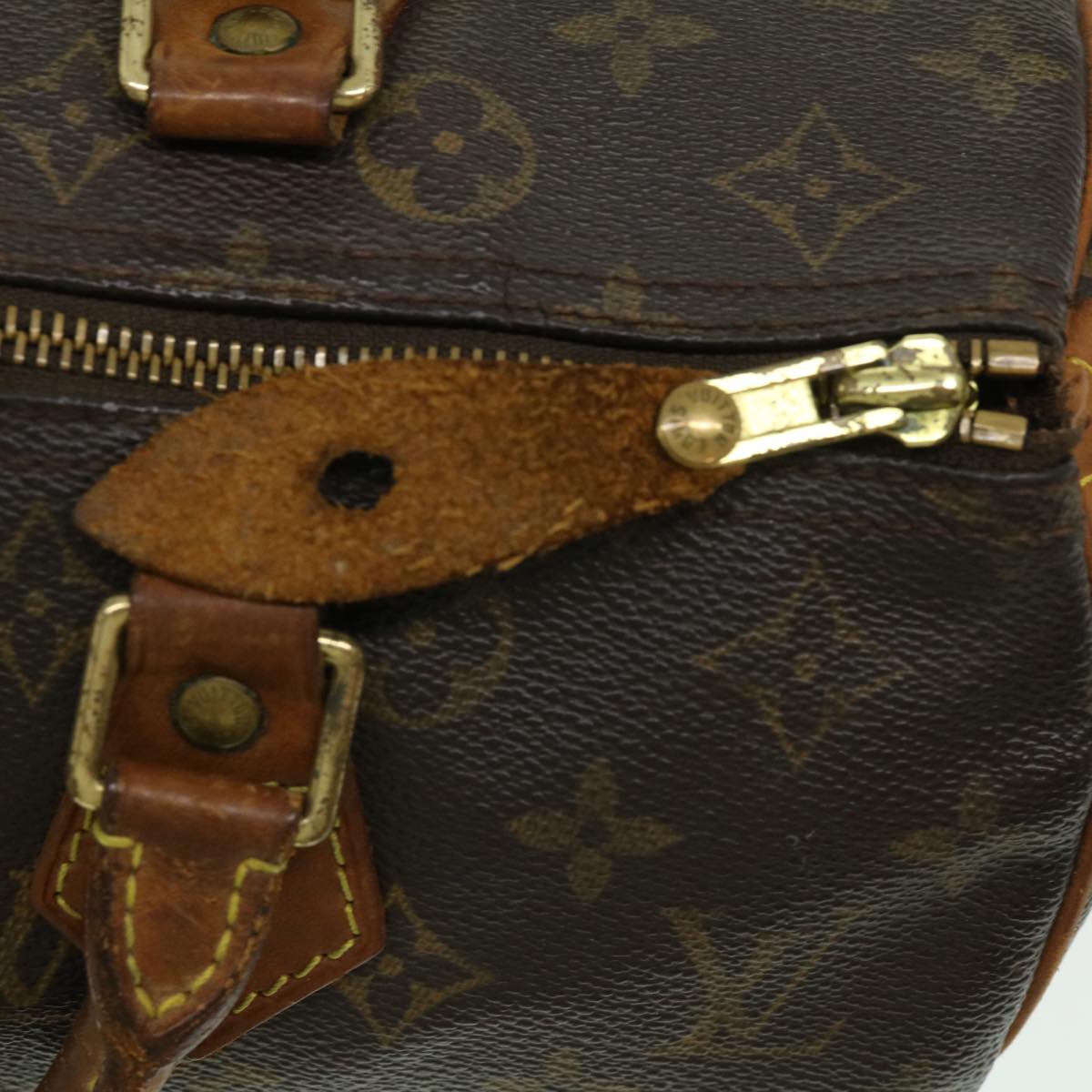 LOUIS VUITTON Monogram Speedy 30 Hand Bag M41526 LV Auth bs1131