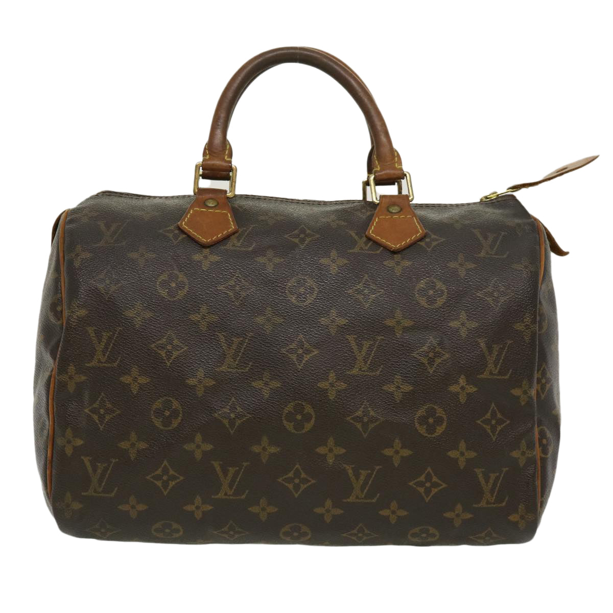 LOUIS VUITTON Monogram Speedy 30 Hand Bag M41526 LV Auth bs1131