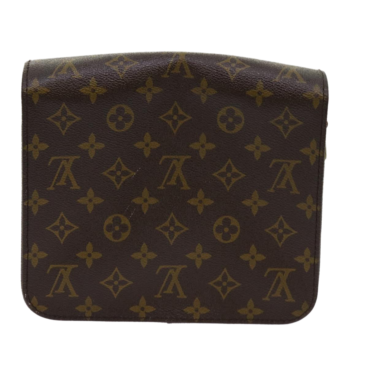 LOUIS VUITTON Monogram Cartouchiere MM Shoulder Bag M51253 LV Auth bs11340