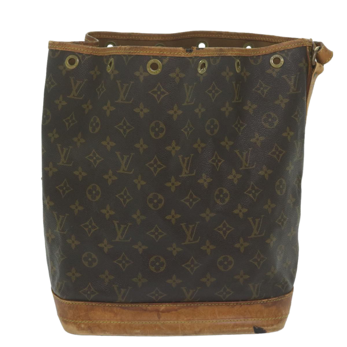 LOUIS VUITTON Monogram Noe Shoulder Bag M42224 LV Auth bs11345