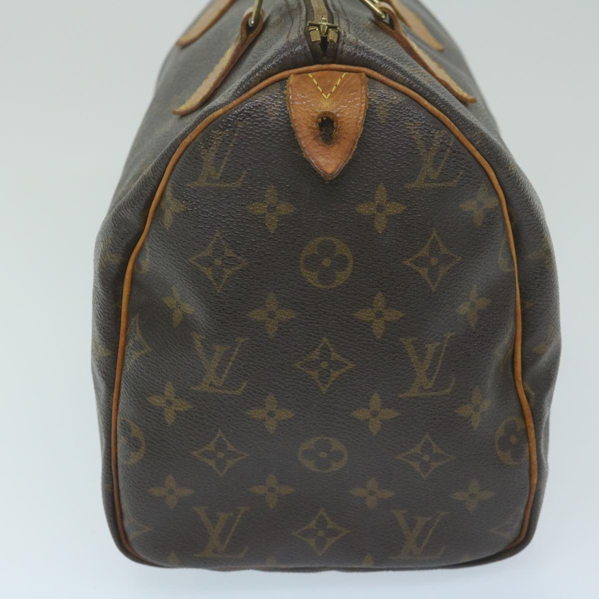 LOUIS VUITTON Monogram Speedy 30 Hand Bag M41526 LV Auth bs11347