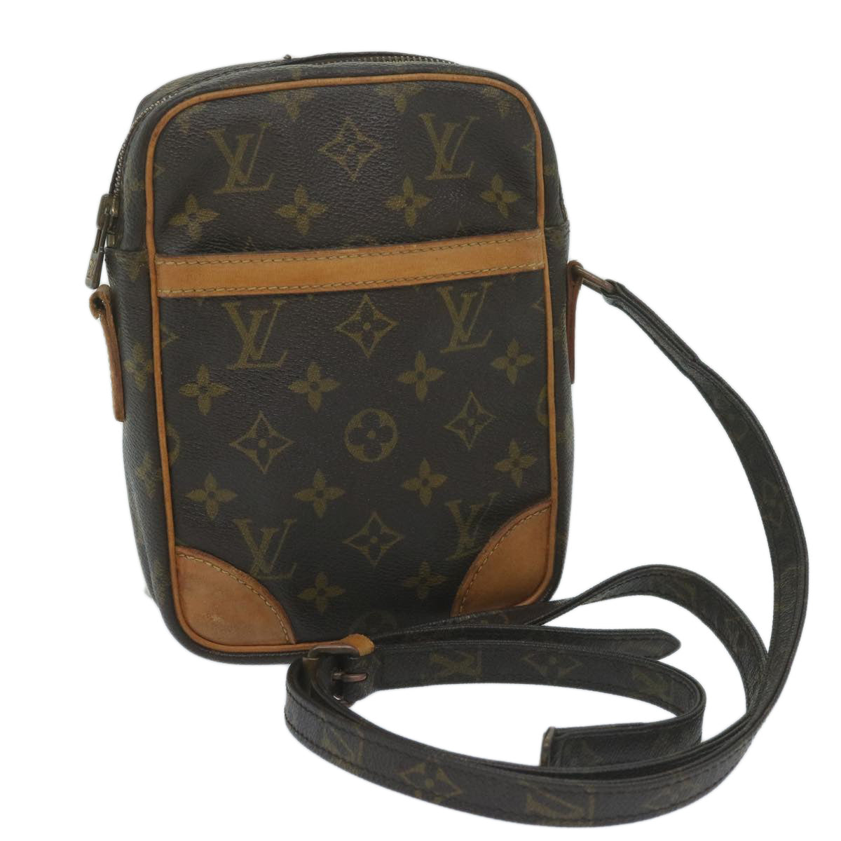 LOUIS VUITTON Monogram Danube Shoulder Bag M45266 LV Auth bs11358