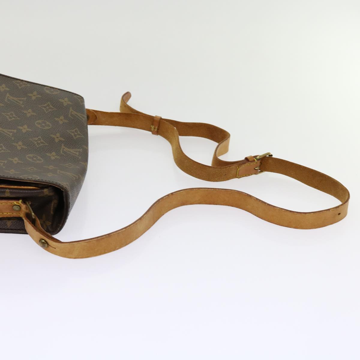 LOUIS VUITTON Monogram Cartouchiere GM Shoulder Bag M51252 LV Auth bs11361