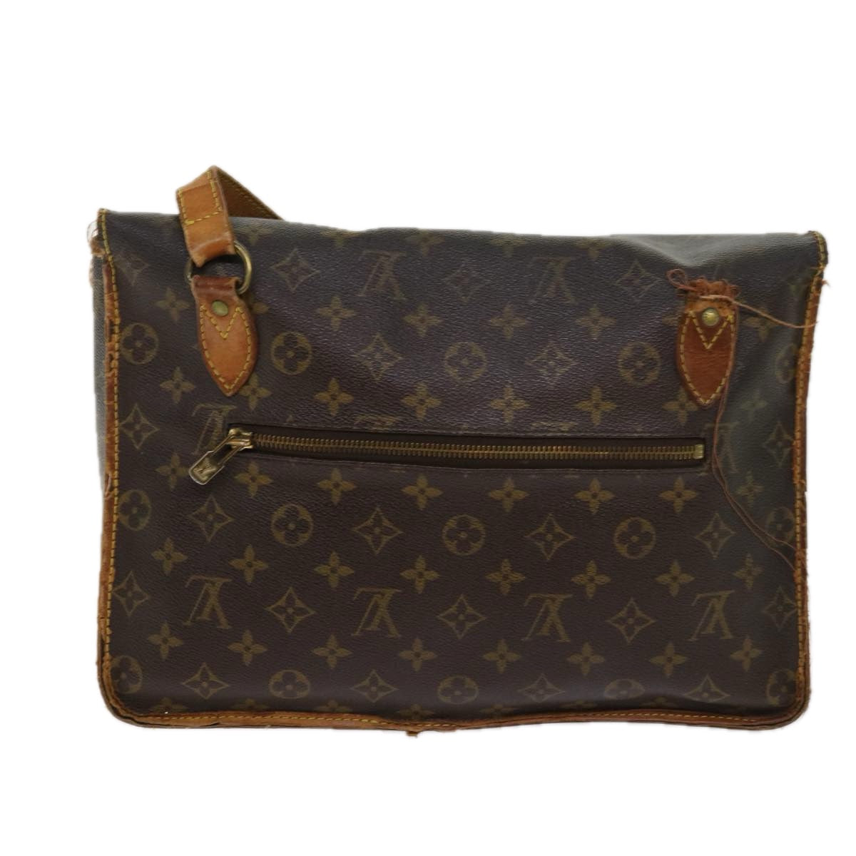 LOUIS VUITTON Monogram Gibeciere GM Shoulder Bag M42246 LV Auth bs11362 - 0