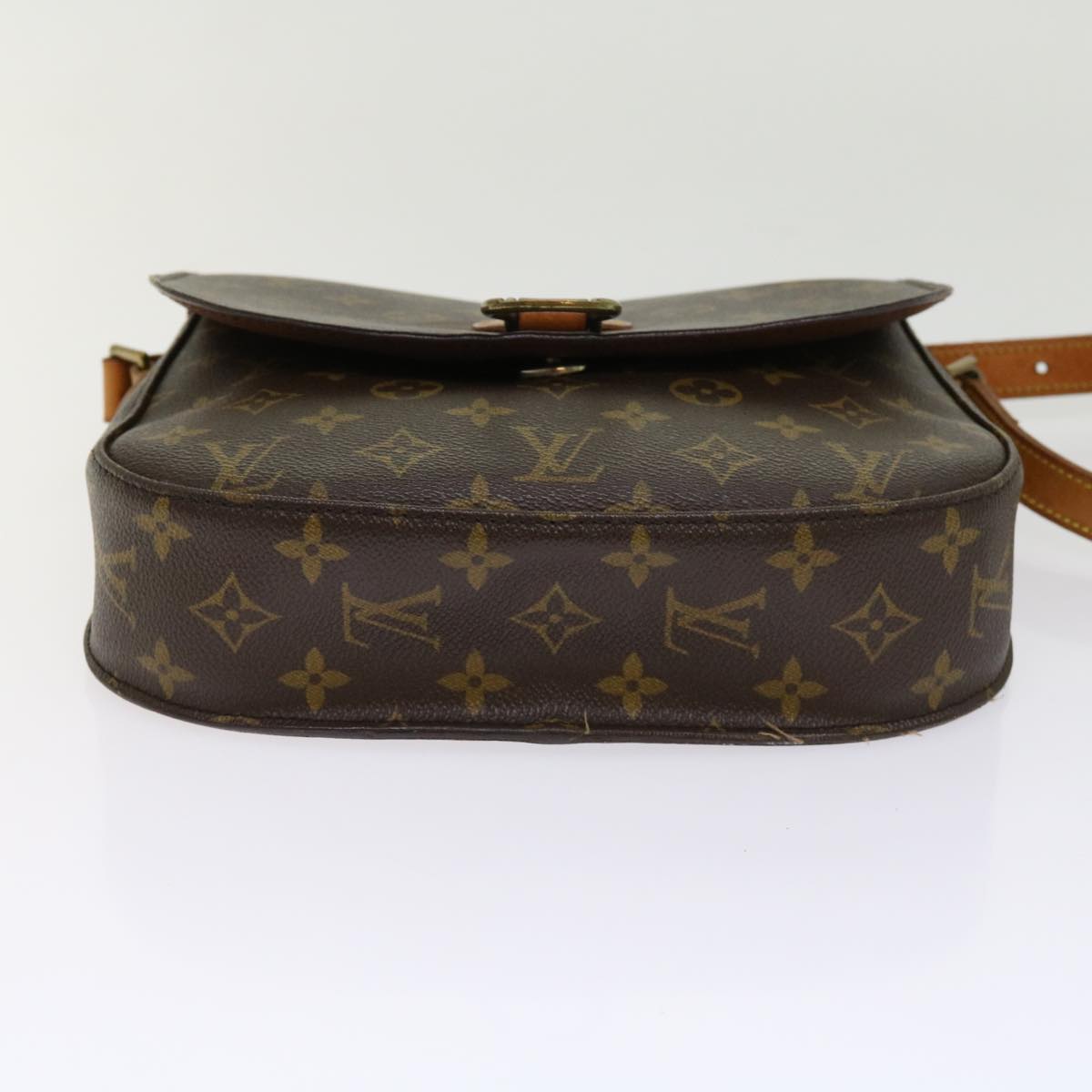 LOUIS VUITTON Monogram Saint Cloud GM Shoulder Bag M51242 LV Auth bs11365