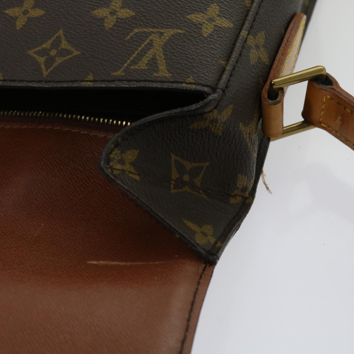 LOUIS VUITTON Monogram Saint Cloud GM Shoulder Bag M51242 LV Auth bs11365