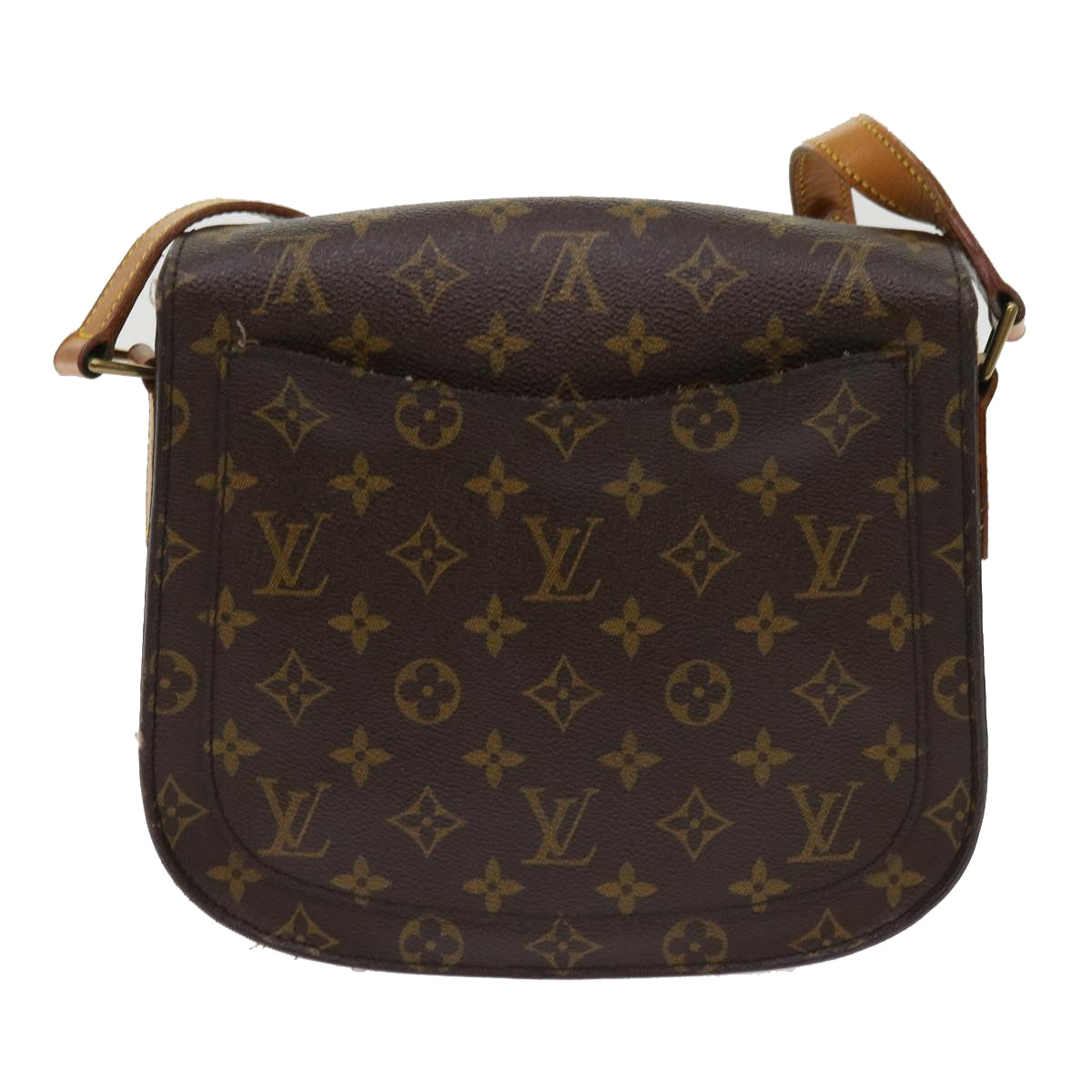 LOUIS VUITTON Monogram Saint Cloud GM Shoulder Bag M51242 LV Auth bs11365