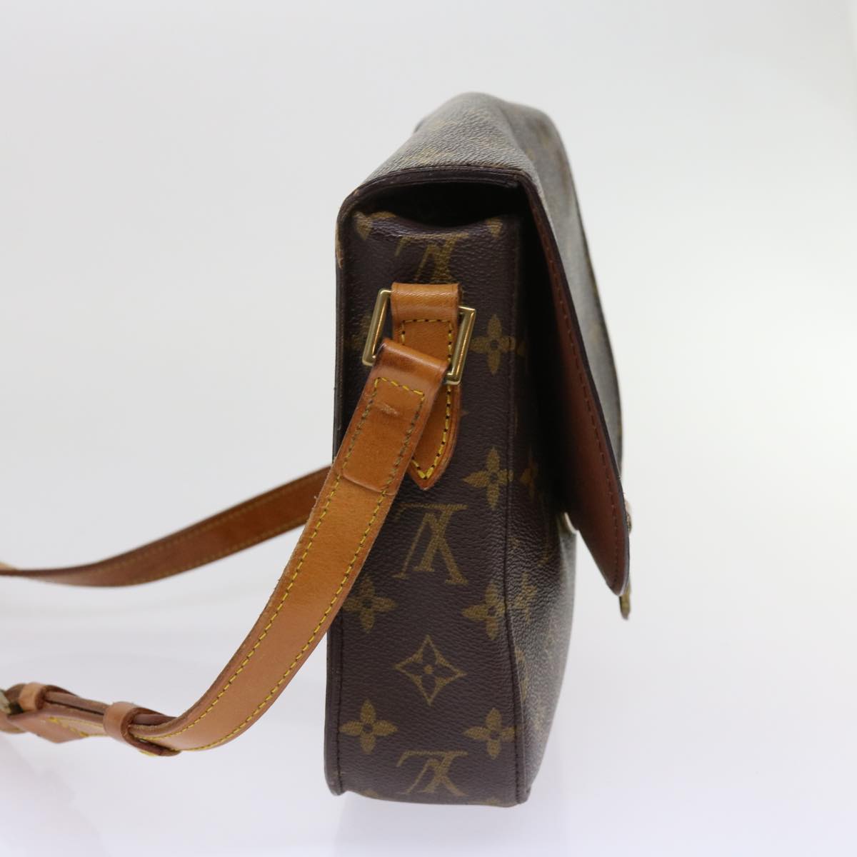 LOUIS VUITTON Monogram Saint Cloud GM Shoulder Bag M51242 LV Auth bs11365