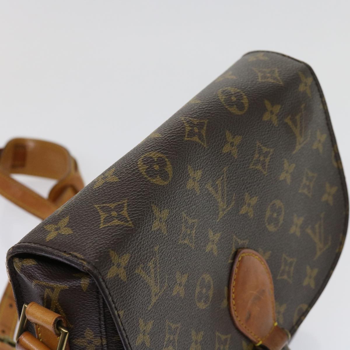 LOUIS VUITTON Monogram Saint Cloud GM Shoulder Bag M51242 LV Auth bs11365