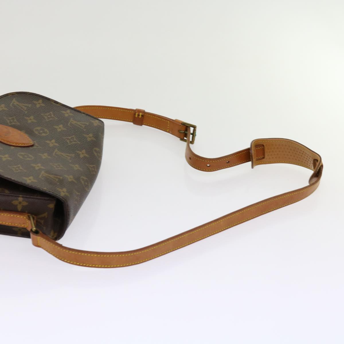 LOUIS VUITTON Monogram Saint Cloud GM Shoulder Bag M51242 LV Auth bs11365