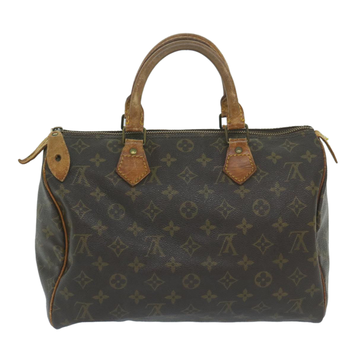 LOUIS VUITTON Monogram Speedy 30 Hand Bag M41526 LV Auth bs11374