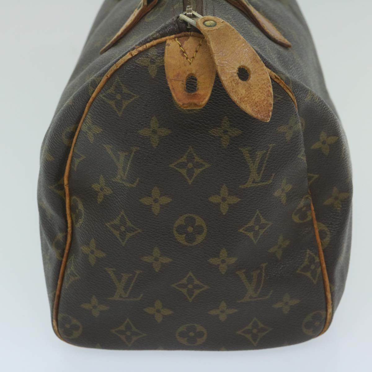 LOUIS VUITTON Monogram Speedy 30 Hand Bag M41526 LV Auth bs11374