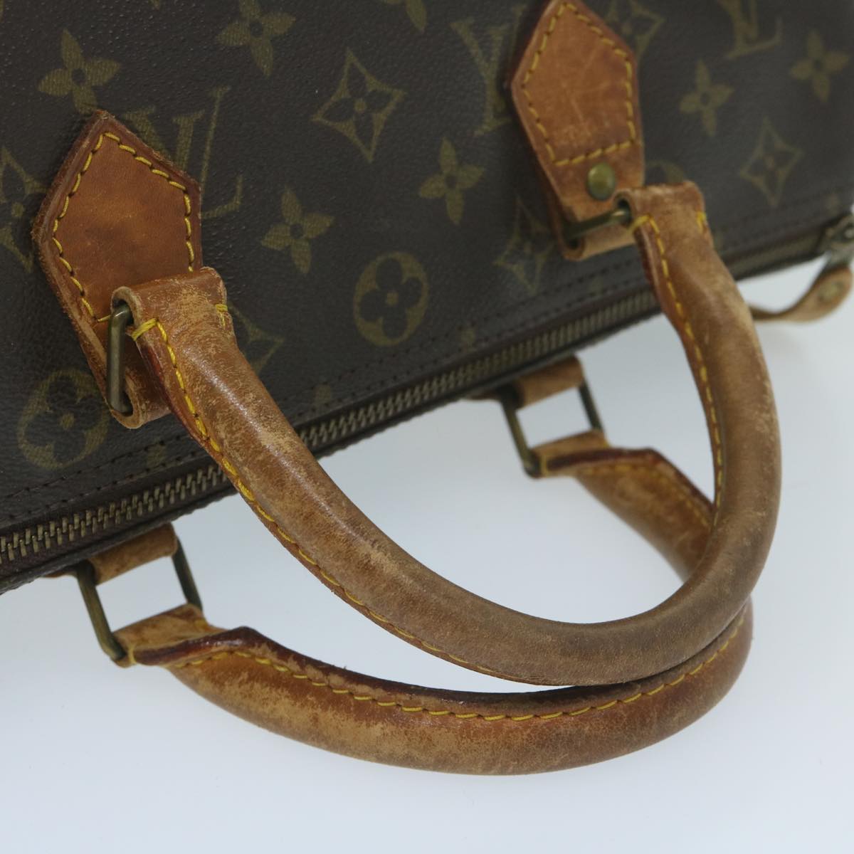 LOUIS VUITTON Monogram Speedy 30 Hand Bag M41526 LV Auth bs11374